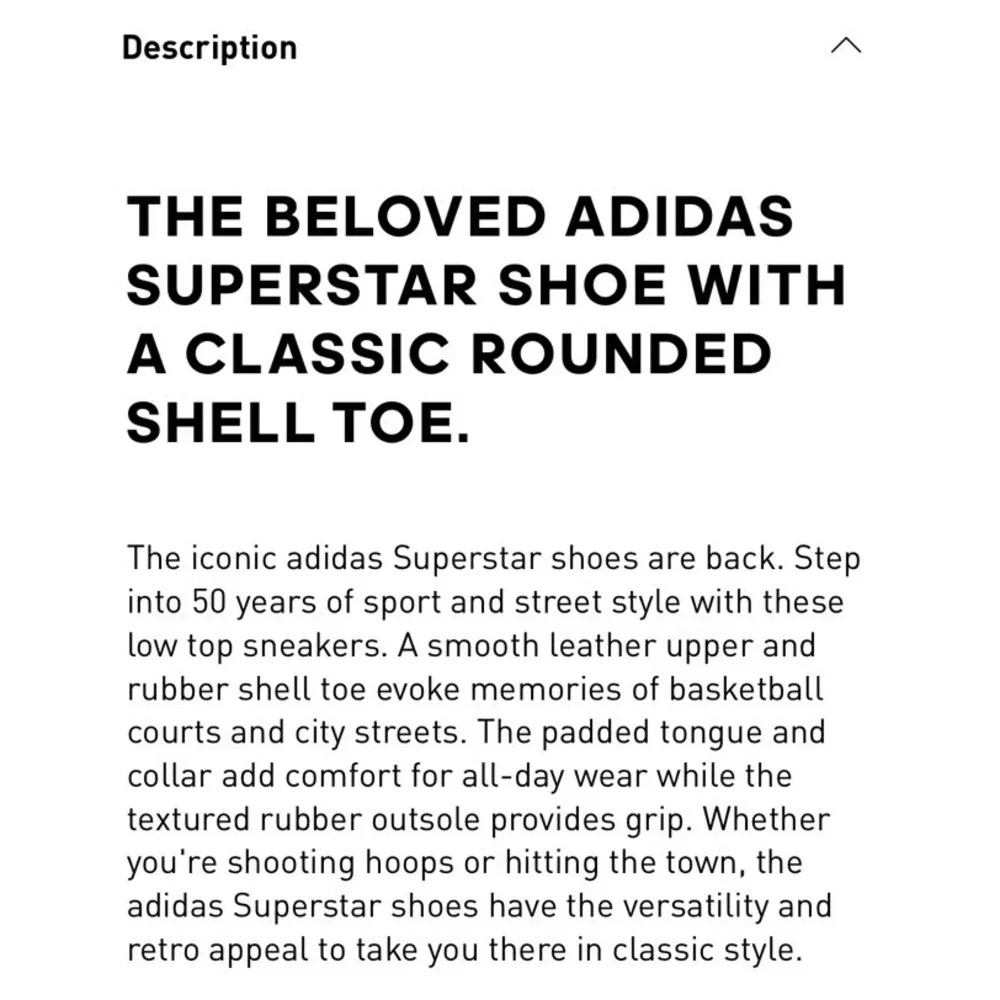 Adidas Superstar 2 ii Men Shoe Size 12 Style Code JH7898